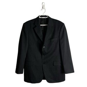 Britches Men's Black Notch Lapel Blazer